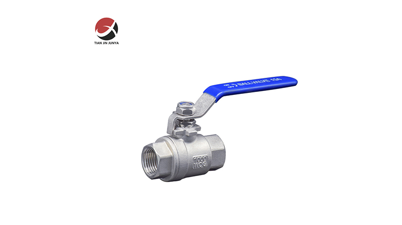 不鏽(xiu)鋼二片式(shi)球閥